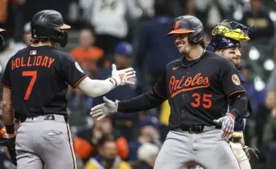 Orioles snap 8-game skid as Rutschman homers in 11th inning of 8-4 victory over Brewers